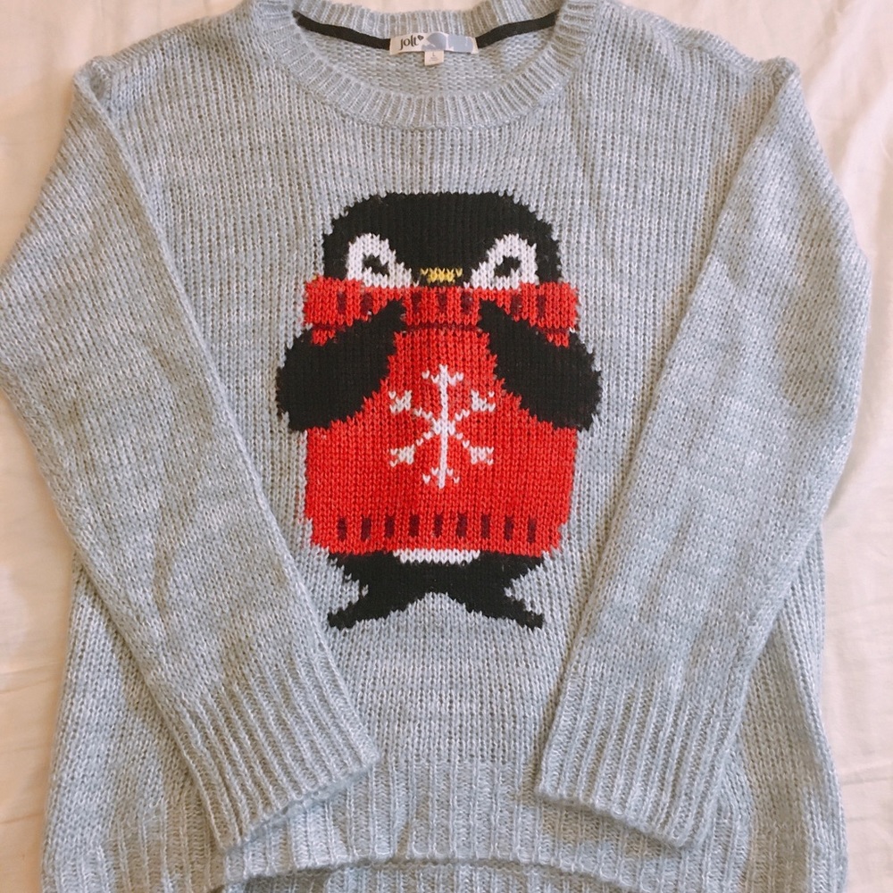 Knit penguin Jolt sweater